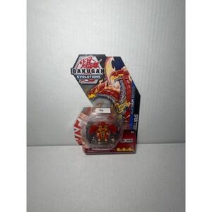 Bakugan Evolutions Nillious Platinum Series True Metal Red Gold New in Box